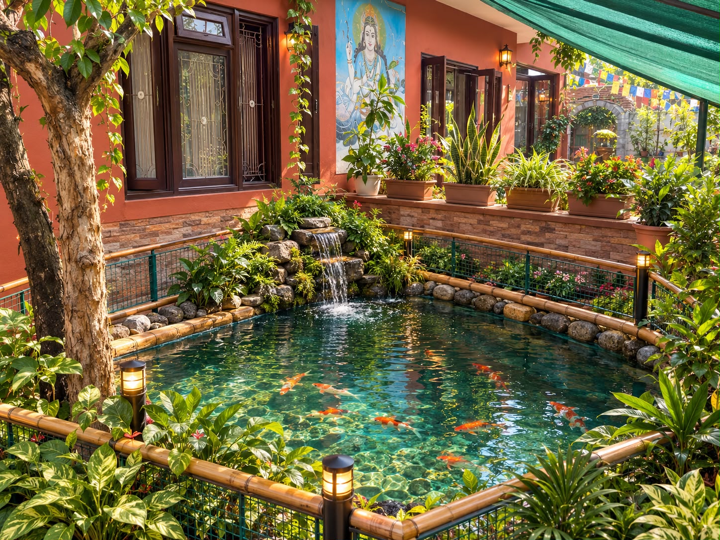 Peaceful pond